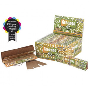 Бумага для самокруток Greengo Kingsize 2в1 (110-55мм)